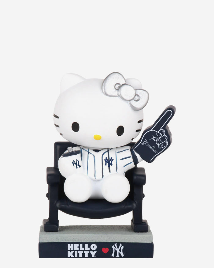Hello Kitty® New York Yankees At The Ball Game Mini Bobblehead