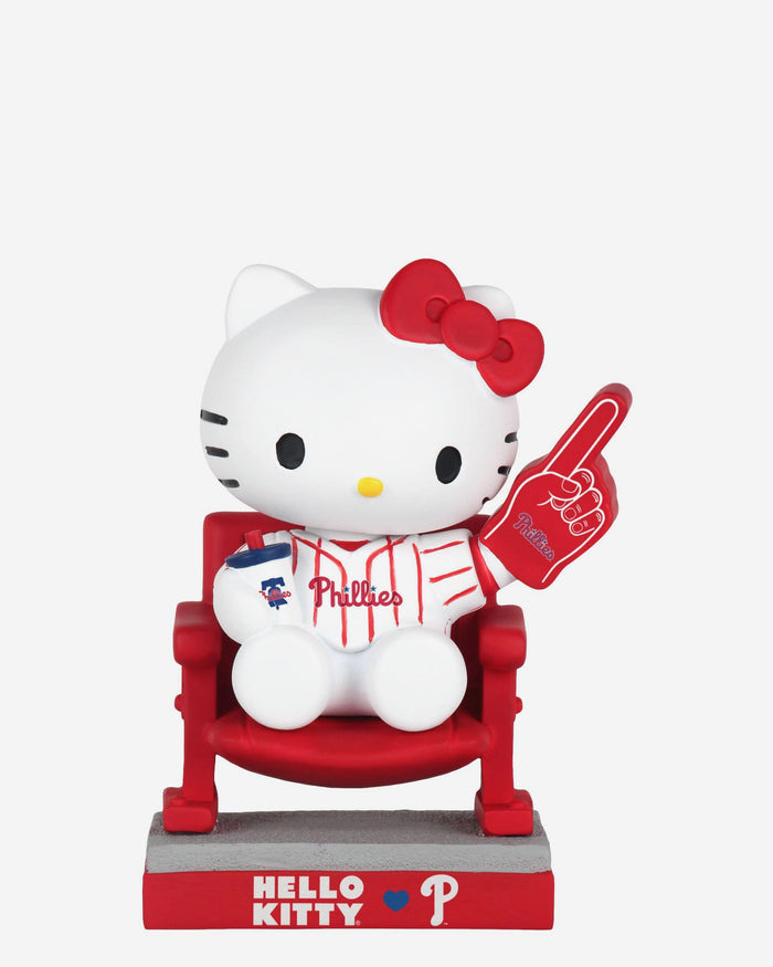 Hello Kitty® Philadelphia Phillies At The Ball Game Mini Bobblehead