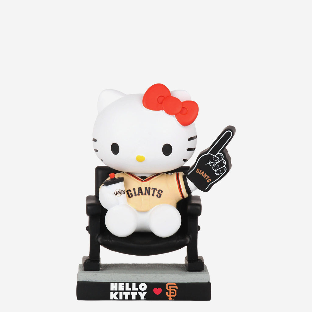 Hello Kitty® San Francisco Giants At The Ball Game Mini Bobblehead FOCO - FOCO.com