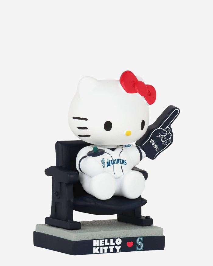Hello Kitty® Seattle Mariners At The Ball Game Mini Bobblehead