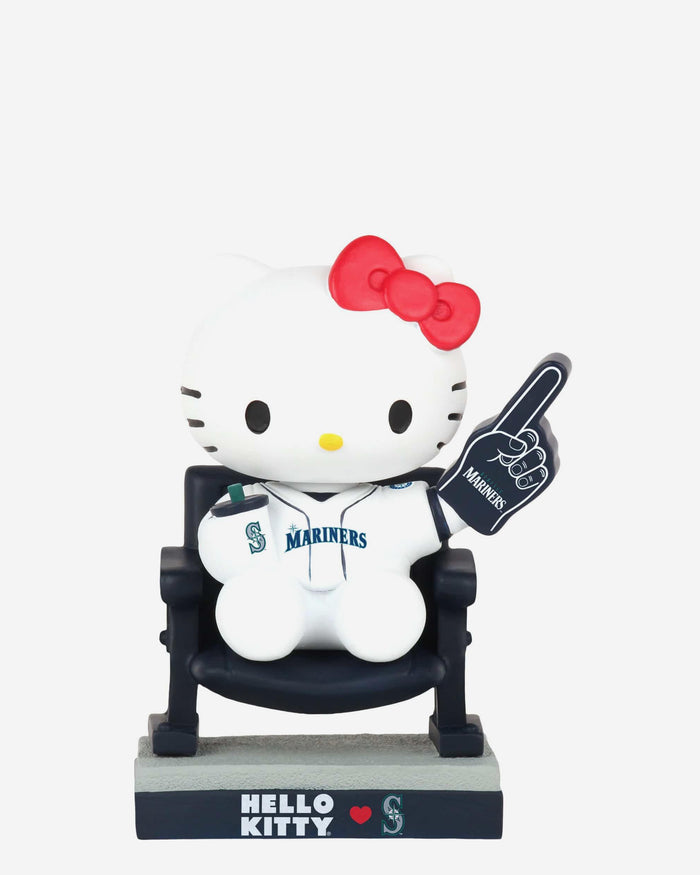 Hello Kitty® Seattle Mariners At The Ball Game Mini Bobblehead