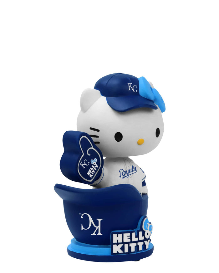 Hello Kitty® Kansas City Royals Baseball Helmet Bobblehead FOCO - FOCO.com