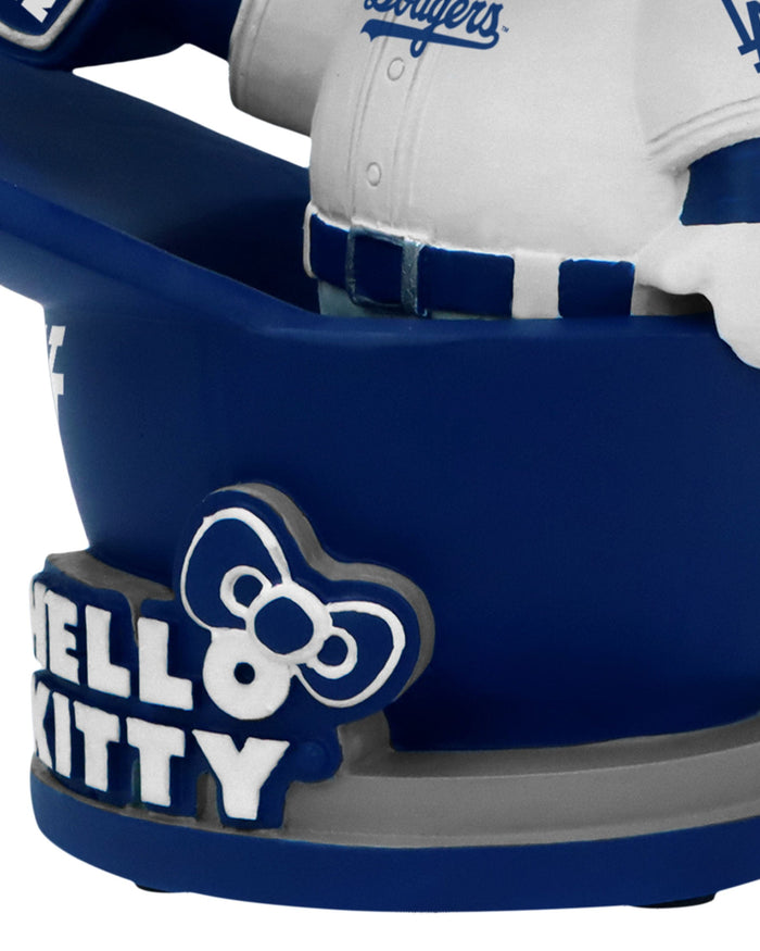 Hello Kitty® Los Angeles Dodgers Baseball Helmet Bobblehead FOCO - FOCO.com