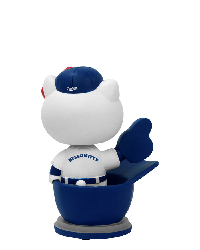 Hello Kitty® Los Angeles Dodgers Baseball Helmet Bobblehead FOCO - FOCO.com