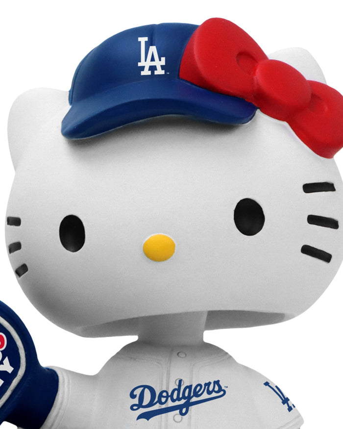 Hello Kitty® Los Angeles Dodgers Baseball Helmet Bobblehead FOCO - FOCO.com