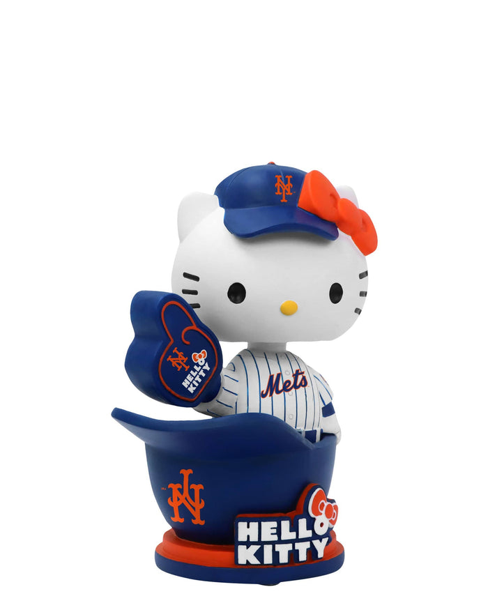Hello Kitty® New York Mets Baseball Helmet Bobblehead FOCO - FOCO.com