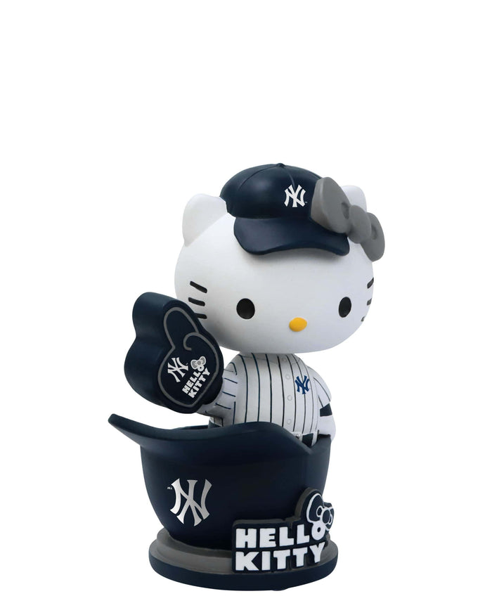 Hello Kitty® New York Yankees Baseball Helmet Bobblehead FOCO - FOCO.com