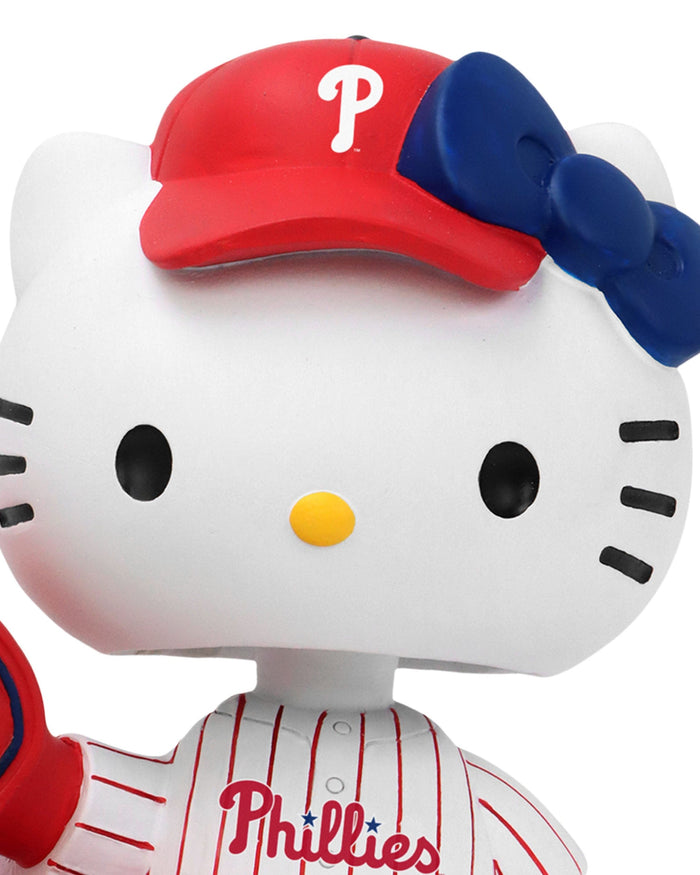 Hello Kitty® Philadelphia Phillies Baseball Helmet Bobblehead FOCO - FOCO.com