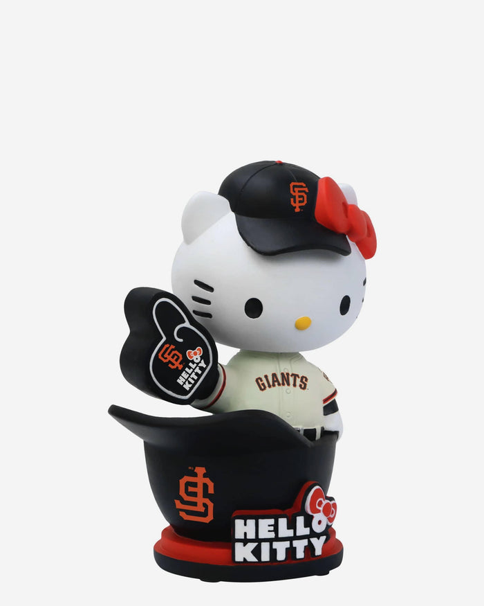 Hello Kitty® San Francisco Giants Baseball Helmet Bobblehead FOCO - FOCO.com
