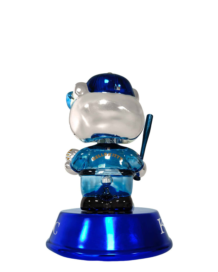 Kansas City Royals Hello Kitty® Electroplated Edition Mini Bobblehead