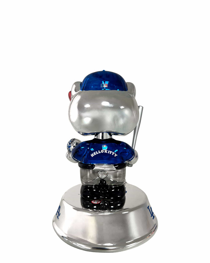Los Angeles Dodgers Hello Kitty® Electroplated Edition Mini Bobblehead