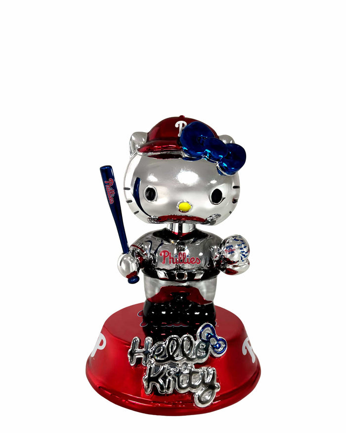 Philadelphia Phillies Hello Kitty® Electroplated Edition Mini Bobblehead