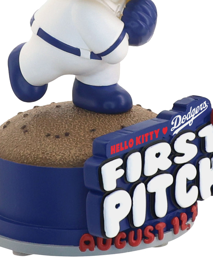 Hello Kitty® Los Angeles Dodgers First Pitch Bobblehead FOCO - FOCO.com