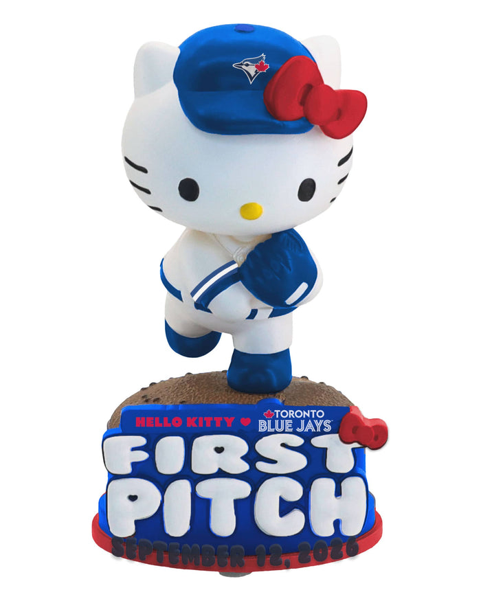 Hello Kitty® Toronto Blue Jays On The Mound Bobblehead