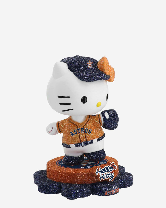 Houston Astros Hello Kitty® Glitter Mini Bobblehead FOCO - FOCO.com
