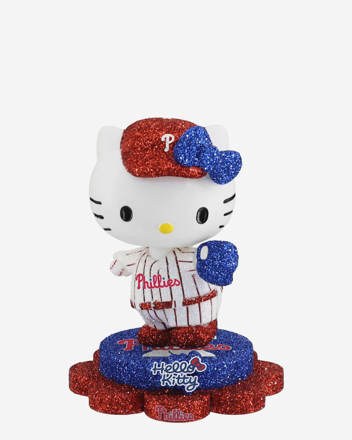 Philadelphia Phillies Hello Kitty® Glitter Mini Bobblehead FOCO - FOCO.com