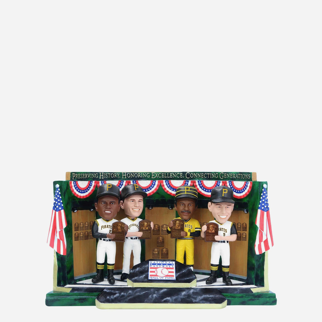 Pittsburgh Pirates Hall of Fame Mini Bobblehead Scene FOCO - FOCO.com