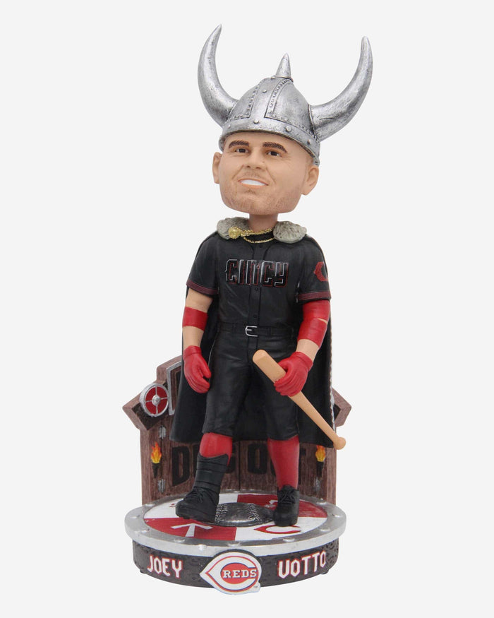 Joey Votto Cincinnati Reds City Connect Viking Hat Home Run Celebration Bobblehead FOCO - FOCO.com