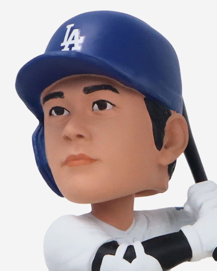 Shohei Ohtani & Babe Ruth Los Angeles Dodgers & New York Yankees 200 Home Runs and 200 Strikeouts Dual Bobblehead FOCO - FOCO.com