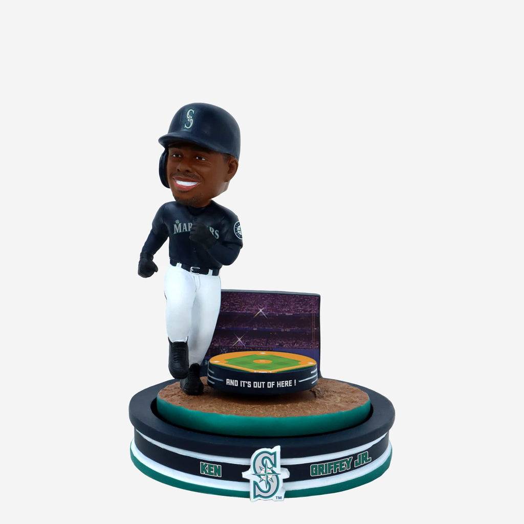 Ken Griffey Jr Seattle Mariners Home Run Spinner Mini Bobblehead Scene FOCO - FOCO.com