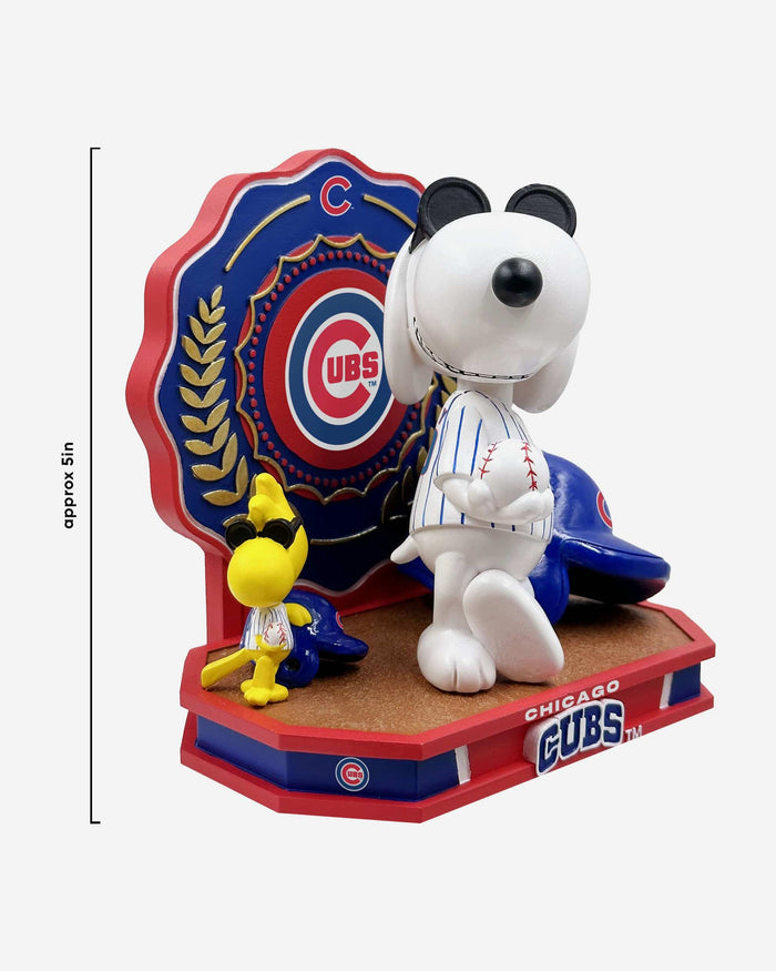 Chicago Cubs Snoopy & Woodstock Joe Cool Peanuts Dual Bobblehead FOCO - FOCO.com