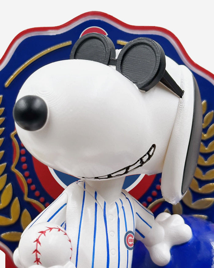 Chicago Cubs Snoopy & Woodstock Joe Cool Peanuts Dual Bobblehead FOCO - FOCO.com