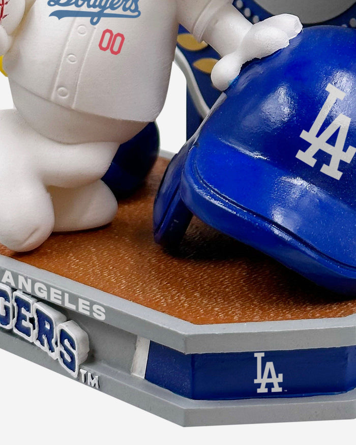 Los Angeles Dodgers Snoopy & Woodstock Joe Cool Peanuts Dual Bobblehead FOCO - FOCO.com