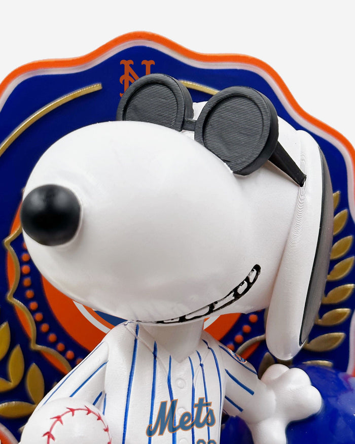 New York Mets Snoopy & Woodstock Joe Cool Peanuts Dual Bobblehead FOCO - FOCO.com
