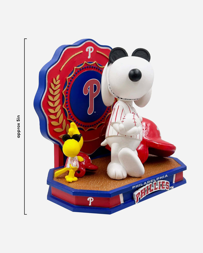 Philadelphia Phillies Snoopy & Woodstock Joe Cool Peanuts Dual Bobblehead FOCO - FOCO.com