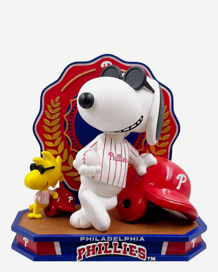 Philadelphia Phillies Snoopy & Woodstock Joe Cool Peanuts Dual Bobblehead FOCO - FOCO.com