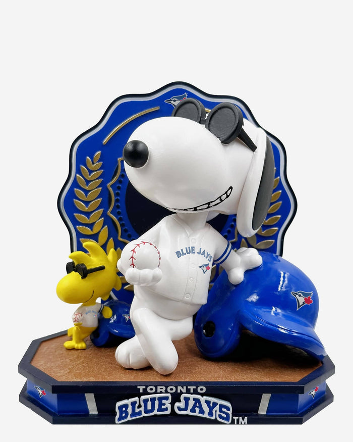 Toronto Blue Jays Snoopy & Woodstock Joe Cool Peanuts Dual Bobblehead FOCO - FOCO.com