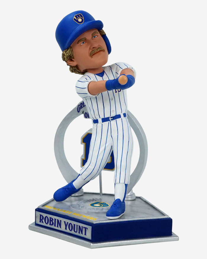 Robin Yount Milwaukee Brewers Legendary Number 19 Bobblehead FOCO - FOCO.com