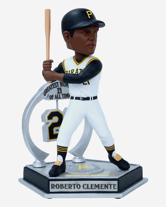 Roberto Clemente Pittsburgh Pirates Legendary Number 21 Bobblehead FOCO - FOCO.com