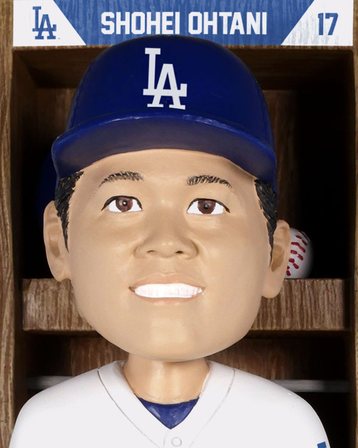 Shohei Ohtani Los Angeles Dodgers Locker Room Bobblehead FOCO - FOCO.com