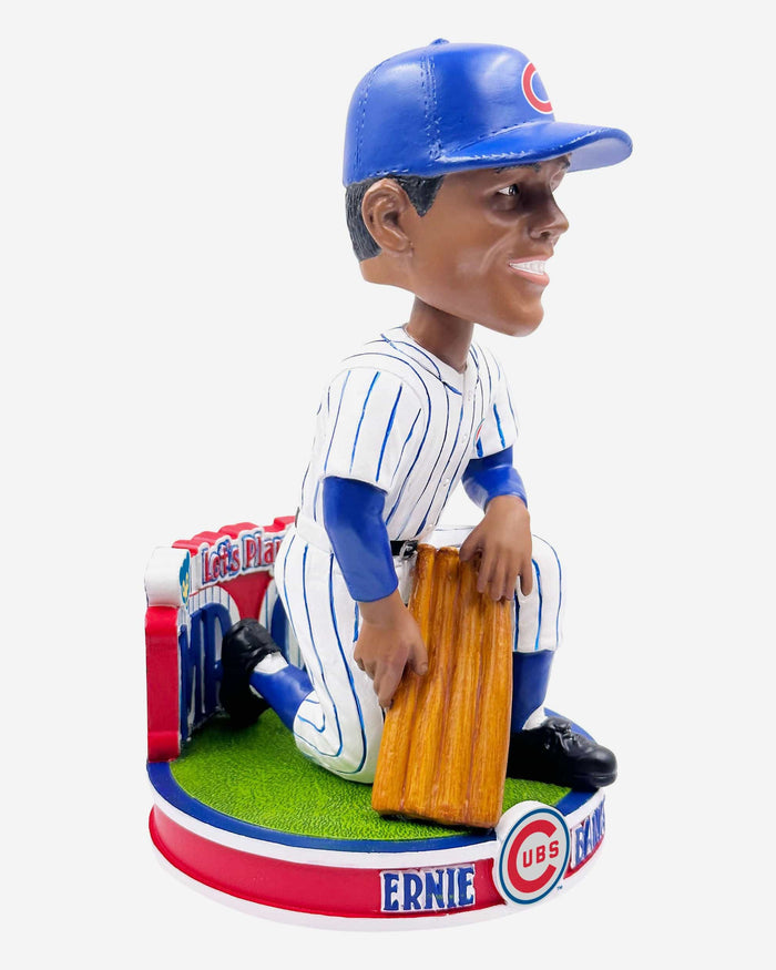 Ernie Banks Chicago Cubs Lets Play Two Bobblehead FOCO - FOCO.com