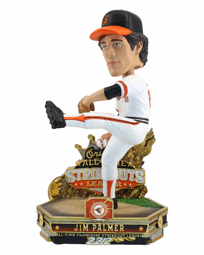 Jim Palmer Baltimore Orioles All-Time Franchise Strikeout Record Bobblehead FOCO - FOCO.com