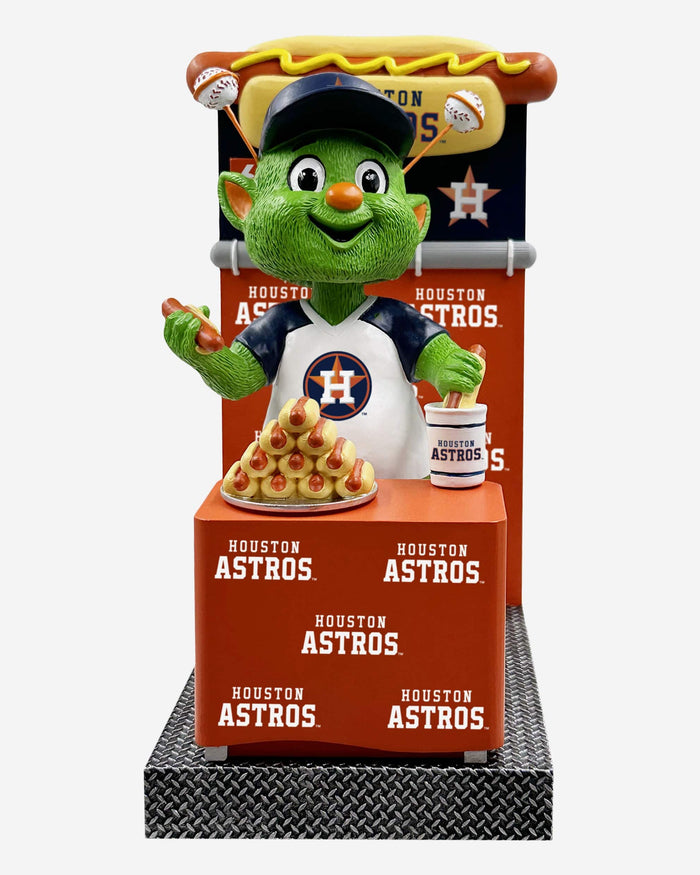 Orbit Houston Astros Hot Dog Eating Contest Mascot Bobblehead FOCO - FOCO.com