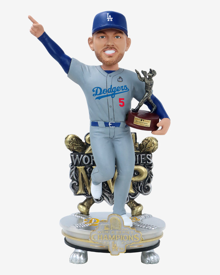 Freddie Freeman Los Angeles Dodgers 2024 World Series Champions MVP Celebration Bobblehead