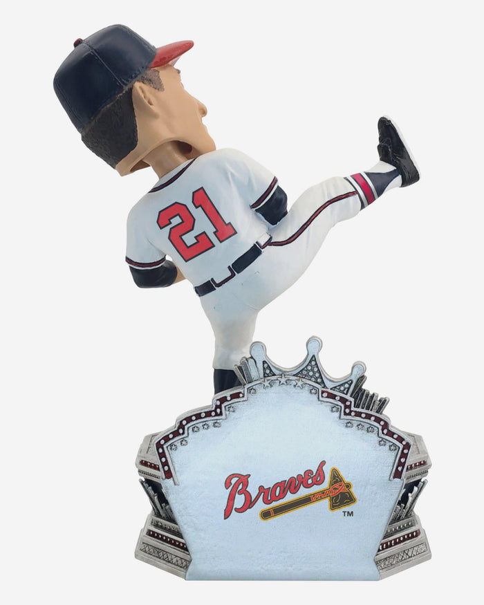 Warren Spahn Atlanta Braves All-Time Franchise Wins Leader Bobblehead FOCO - FOCO.com