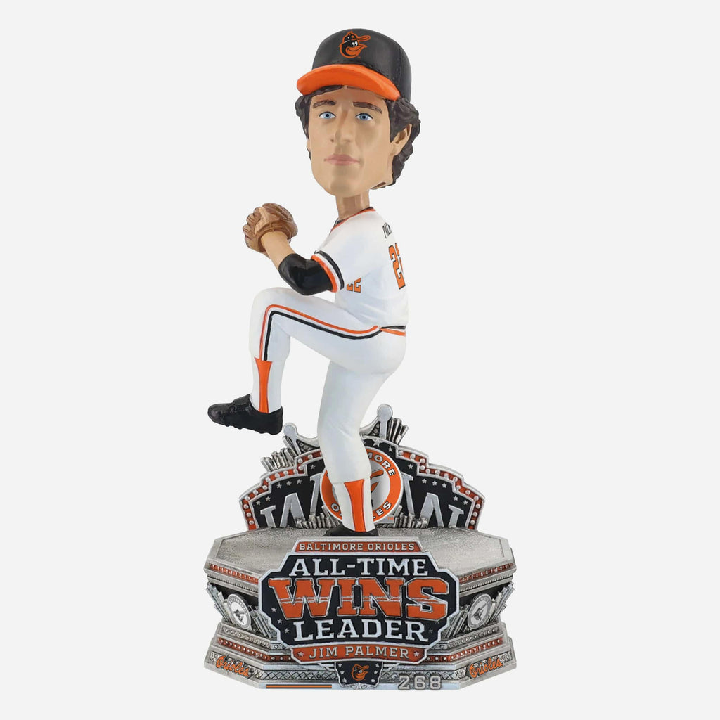 Jim Palmer Baltimore Orioles All-Time Franchise Wins Leader Bobblehead FOCO - FOCO.com