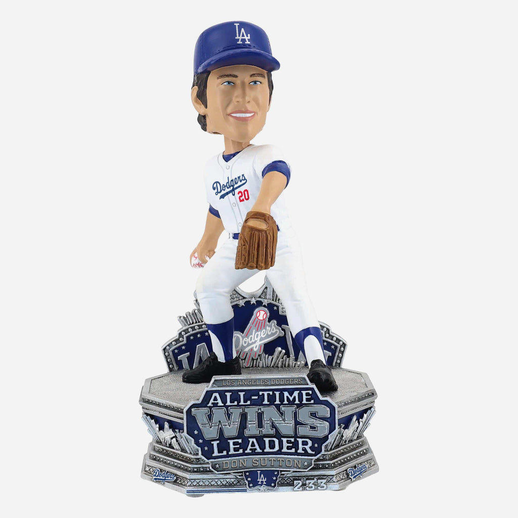 Don Sutton Los Angeles Dodgers All-Time Franchise Wins Bobblehead FOCO - FOCO.com