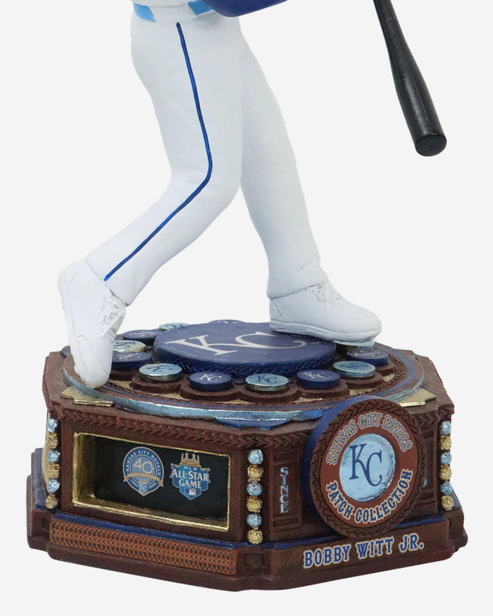 Bobby Witt Jr Kansas City Royals Patch Collection Bobblehead FOCO - FOCO.com