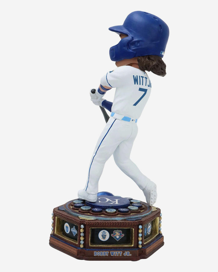 Bobby Witt Jr Kansas City Royals Patch Collection Bobblehead FOCO - FOCO.com