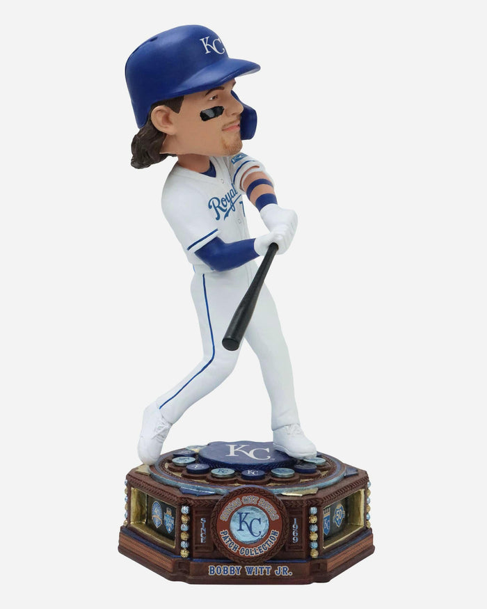 Bobby Witt Jr Kansas City Royals Patch Collection Bobblehead FOCO - FOCO.com