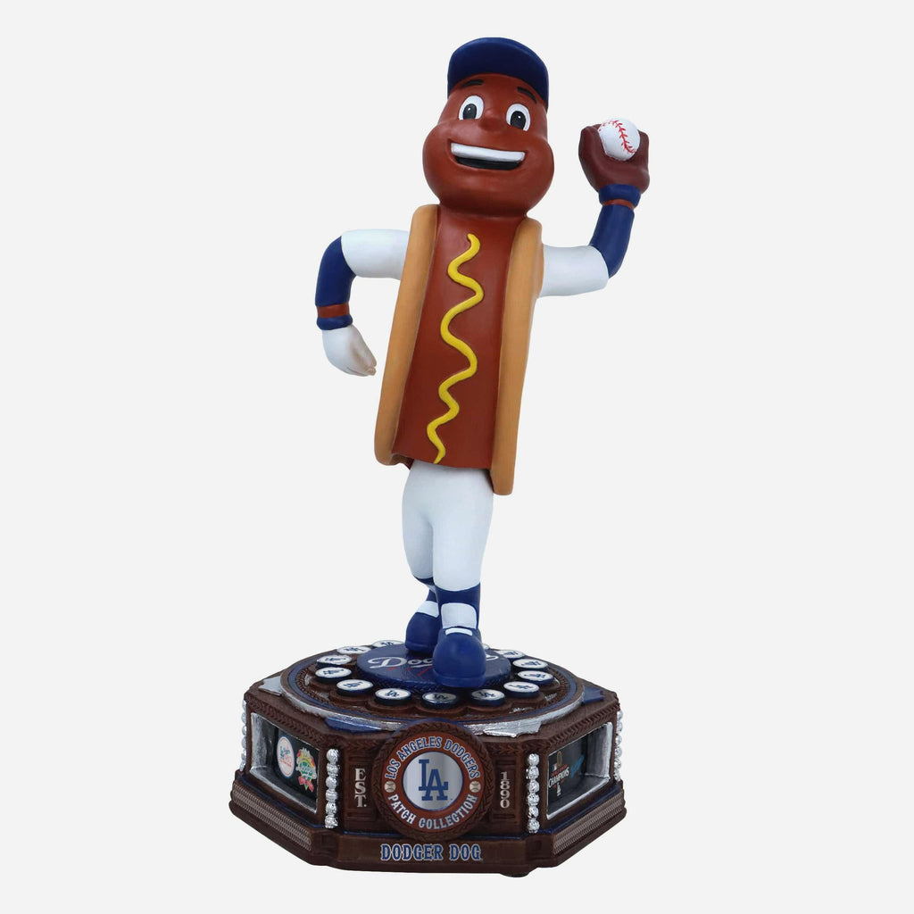 Dodger Dog Los Angeles Dodgers Patch Collection Mascot Bobblehead FOCO - FOCO.com