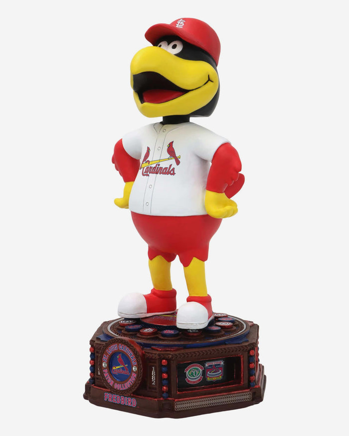 Fredbird St Louis Cardinals Patch Collection Mascot Bobblehead FOCO - FOCO.com