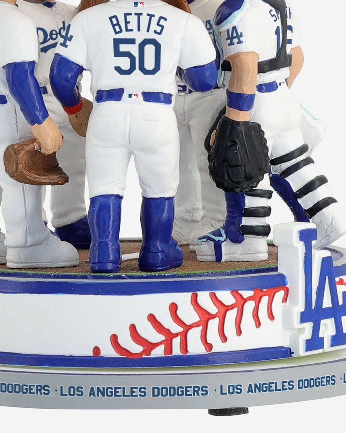 Los Angeles Dodgers Mound Visit Spinner Mini Bobblehead Scene FOCO - FOCO.com