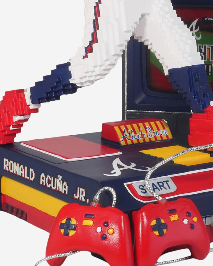 Ronald Acuna Jr Atlanta Braves Retro 8 Bit Bobblehead FOCO - FOCO.com