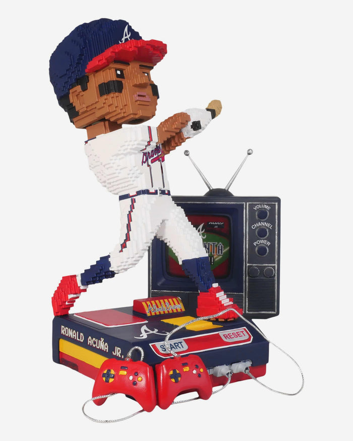Ronald Acuna Jr Atlanta Braves Retro 8 Bit Bobblehead FOCO - FOCO.com