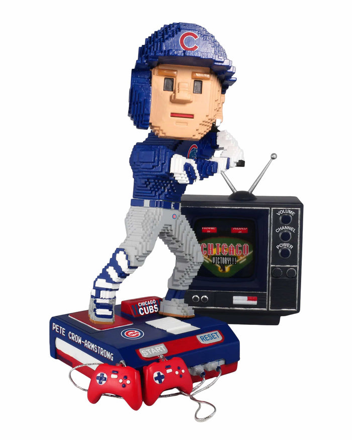 Pete Crow-Armstrong Chicago Cubs Retro 8 Bit Bobblehead